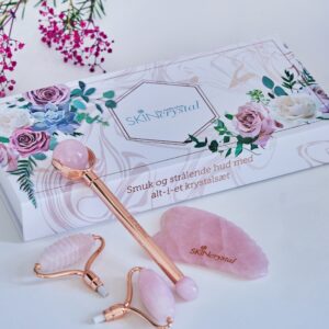 Skincrystal Rosenkvarts Alti-et Krystalsæt